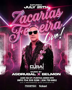 ZACARIAS FERREIRA EN CHARLOTTE