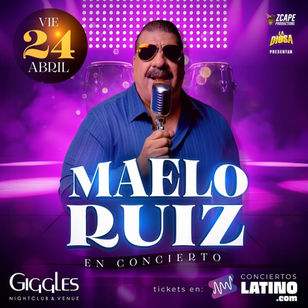Maelo Ruiz fiesta 24 Y 24 de abril 2026 | California