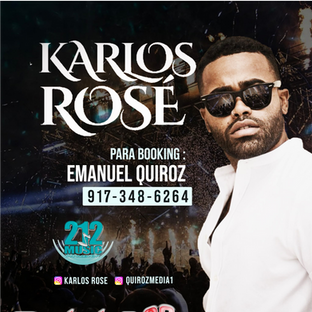 Itinerario karlos Rose Tour Dates