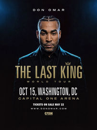 Don Omar anuncia su concierto en Washington, DC como parte de "The Last King World Tour"