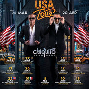 Itinerario gira Estados Unidos chiquito team band 2026