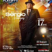 Sergio Vargas en el Bronx: Concierto en Playoffs Sports Lounge este 17 de abril