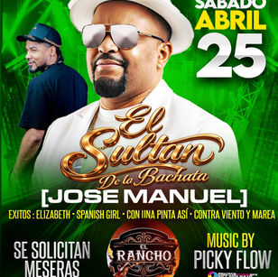 JOSE MANUEL EL SULTAN EN BROOKLYN NEW YORK 25 DE ABRIL 2026