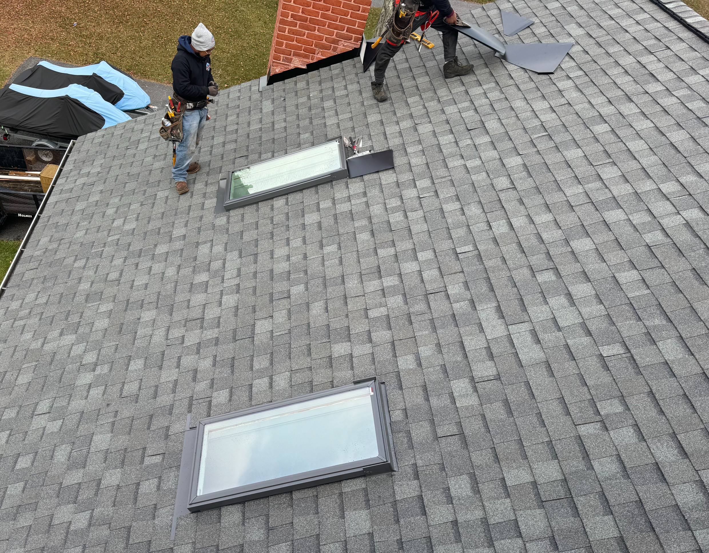 Bay window install