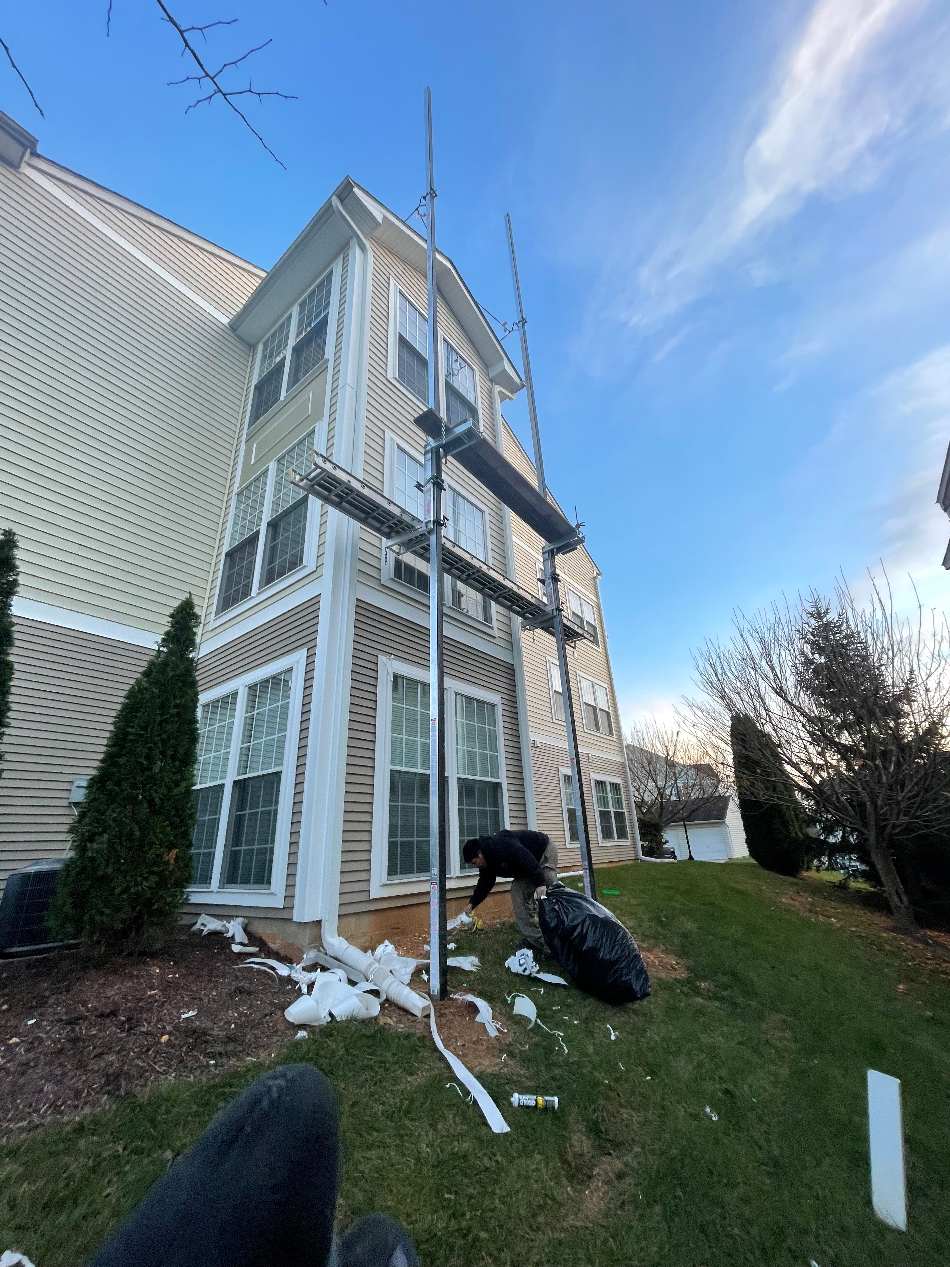 Full siding replacement