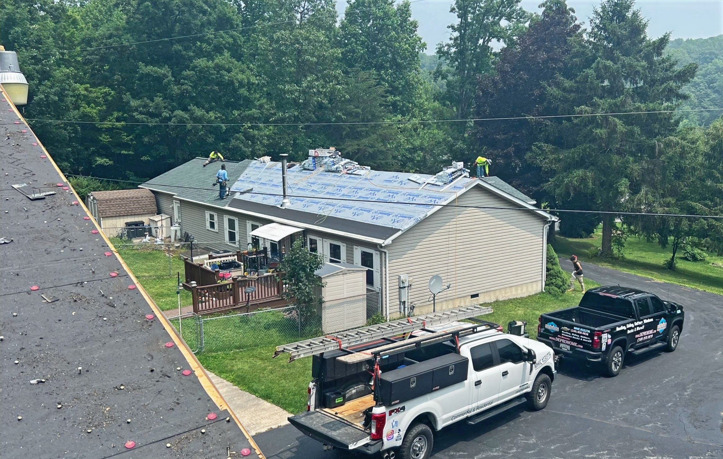 Complete roof system