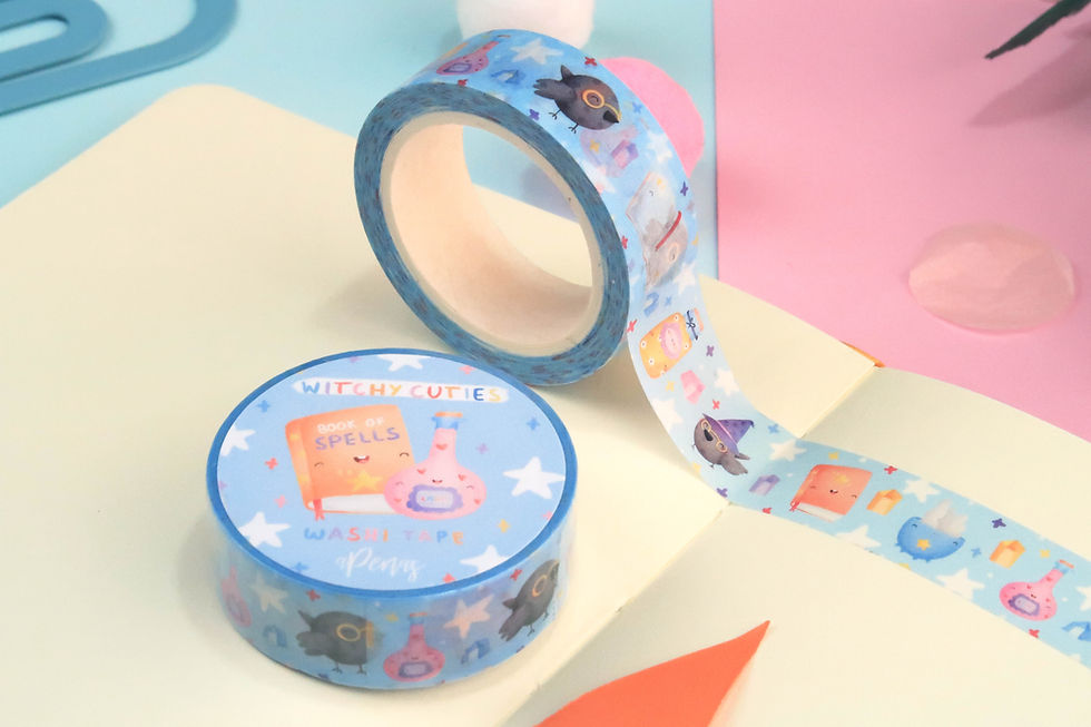 Witchy Cuties - Washi Tape