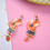 Miniatura: Fox and Berries Dangle Earrings