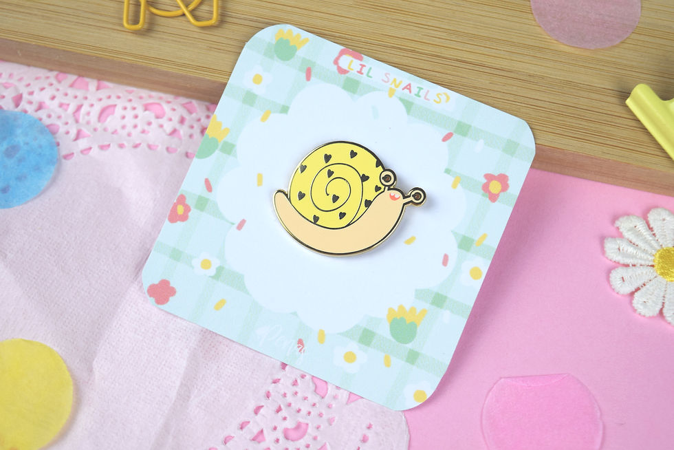 Thumbnail: Sammy the Snail Enamel Pin