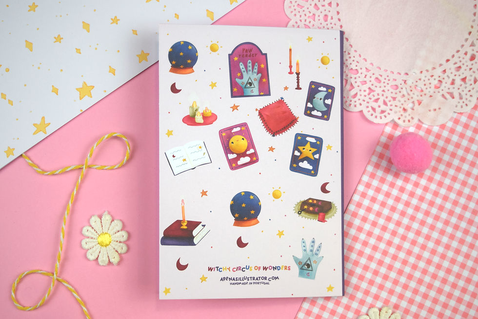 Miniatura: Mouse Witchy Circus Notebook