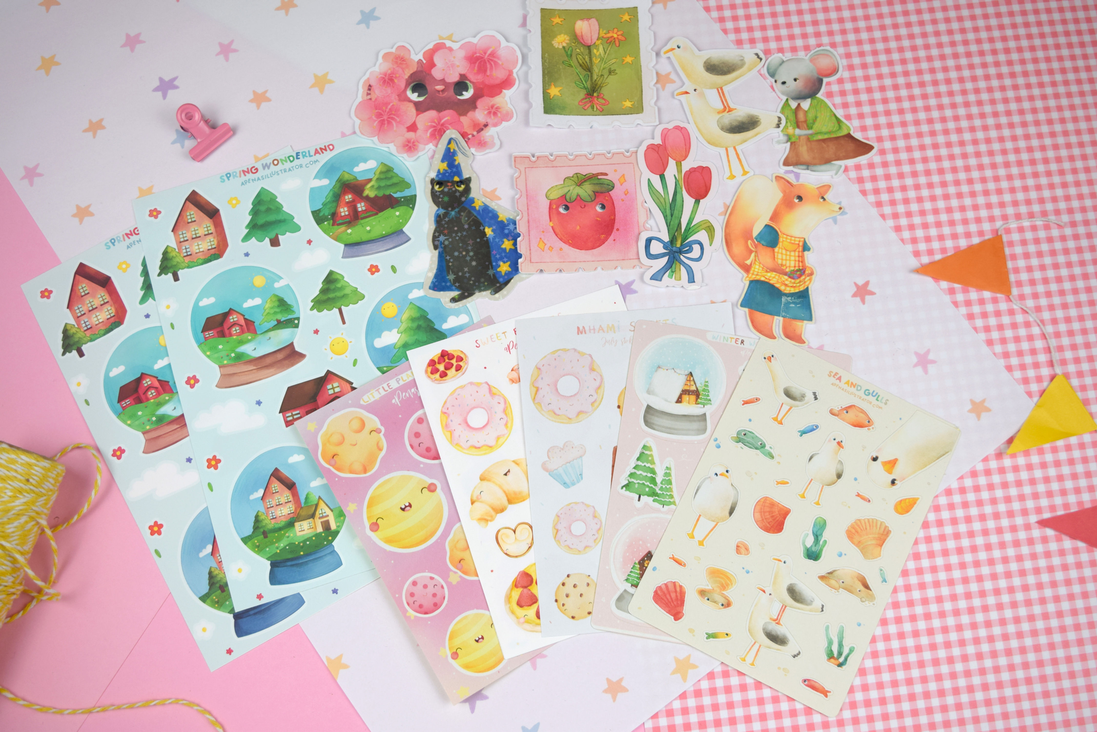 Mistery SECONDS Sticker Bundle