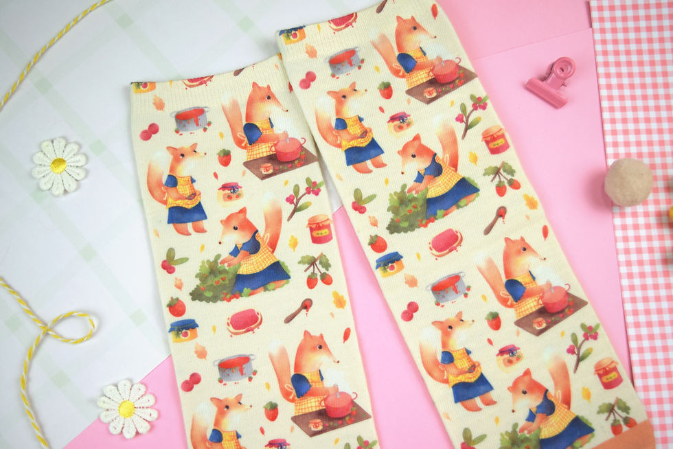 Miniatura: Fox Jam Party Socks