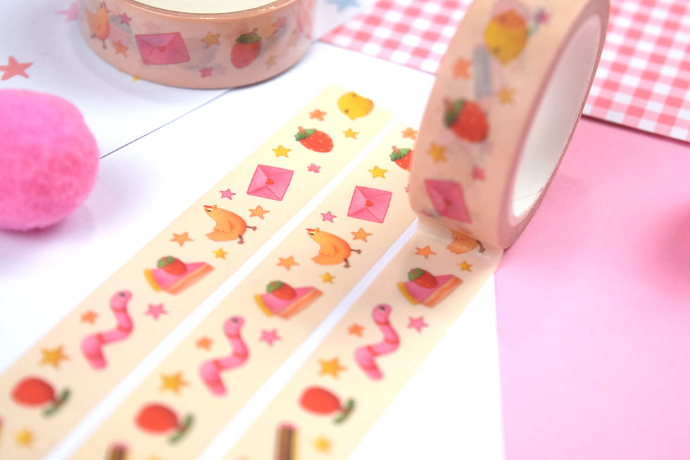 Miniatura: Positive Doodles Washi Tape