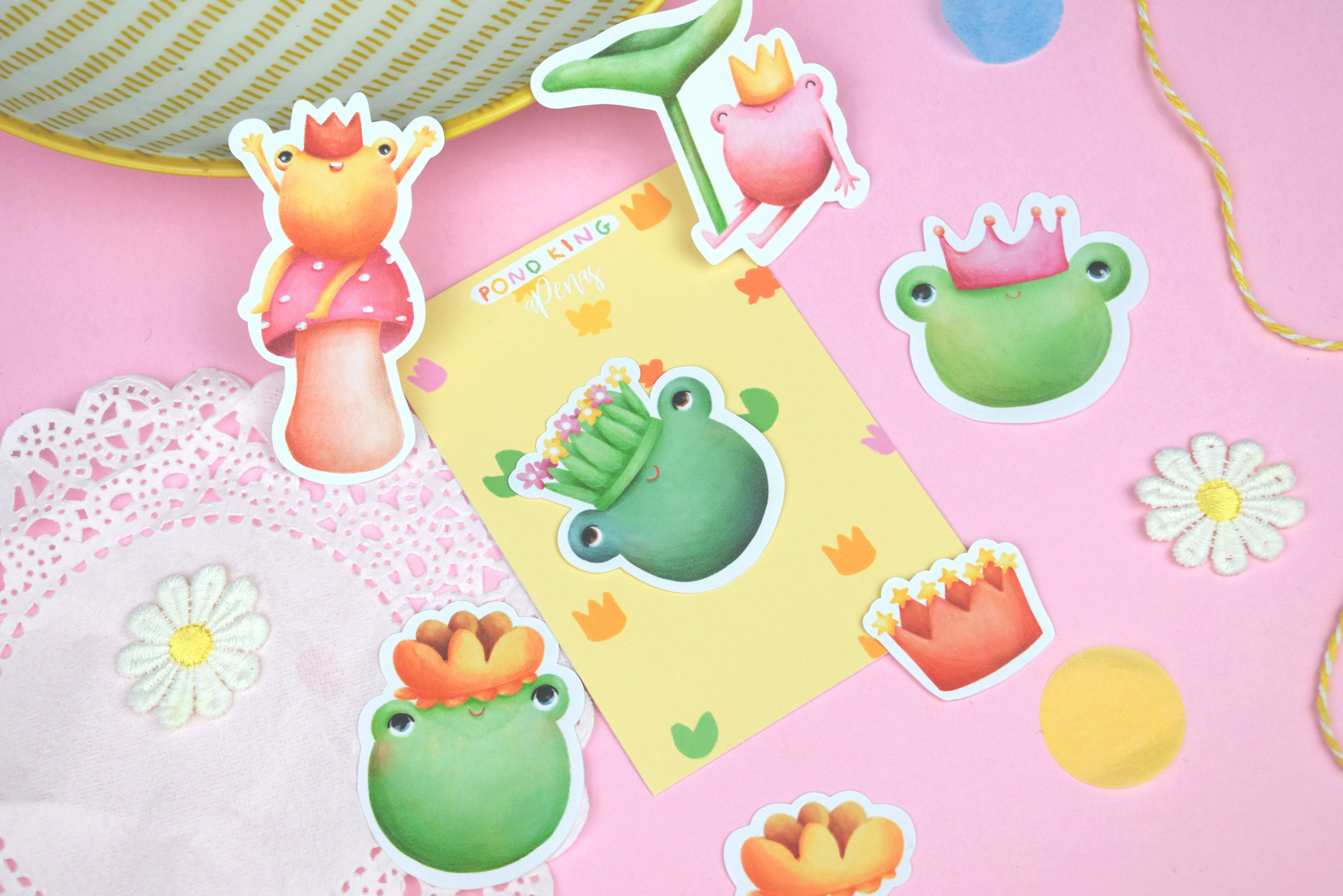 Pond King Sticker Pack