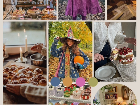 October Moodboard and Color Palette!