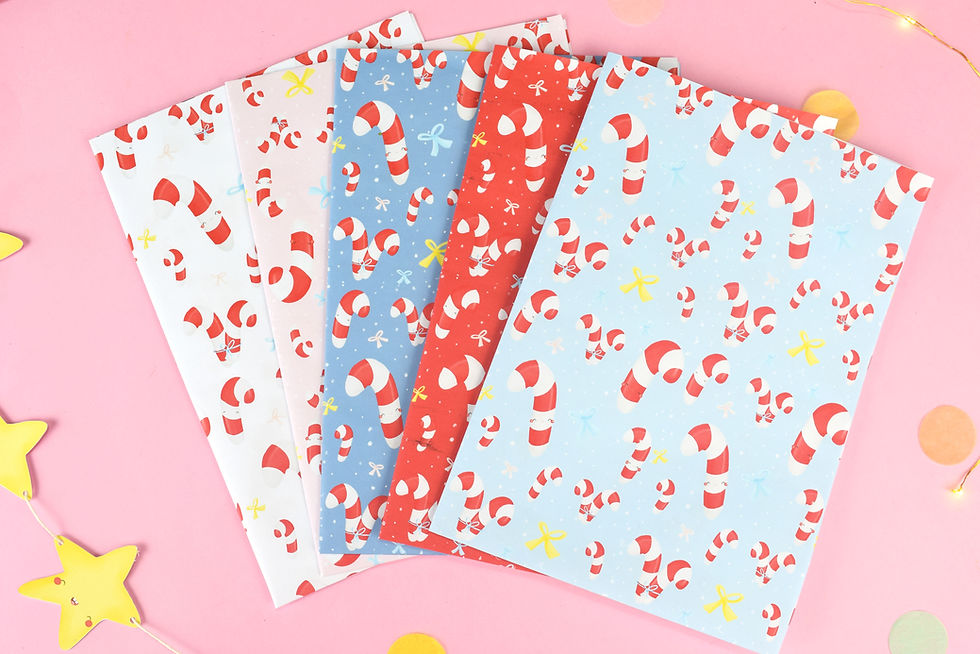 Thumbnail: Wrapping Paper PACK Candy Canes