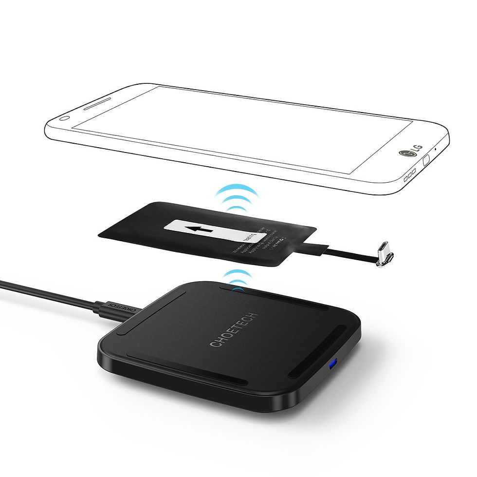 Miniatura: Modulo Ricevitore per ricarica Wireless QI da 1000mA
