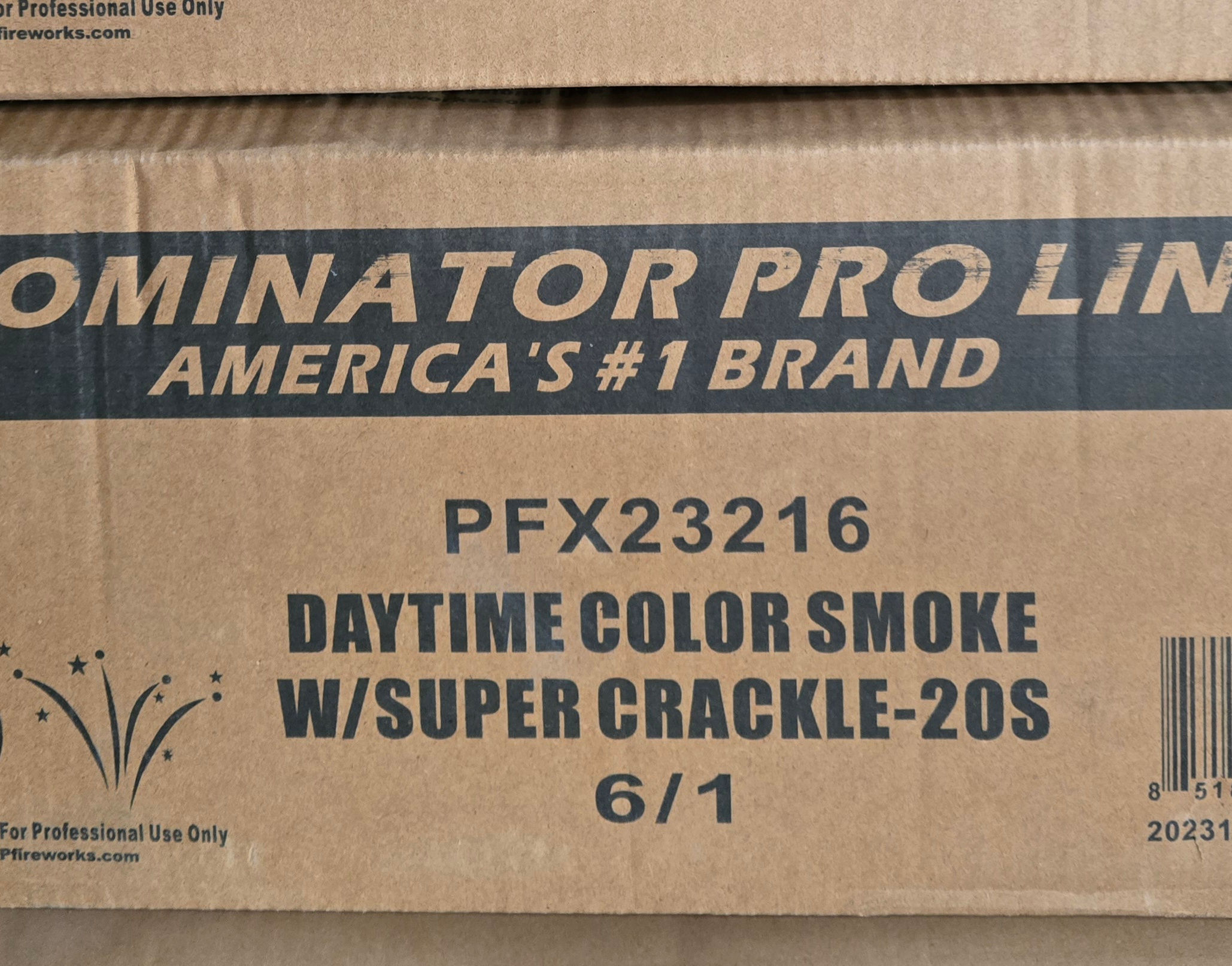 Case- Daytime Color Smoke to Salute 6/1