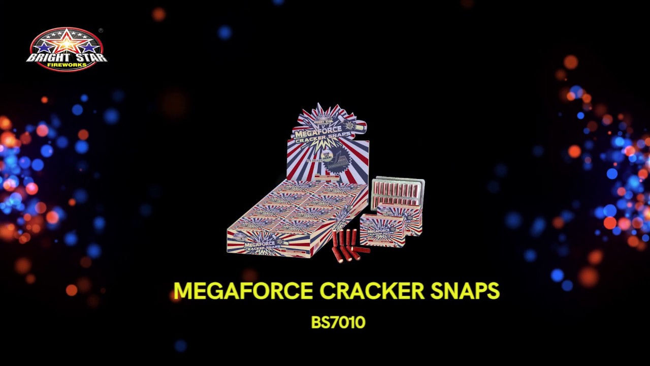 Megaforce Cracker Snaps, full box