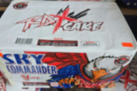 Sky Commander - RDX cake