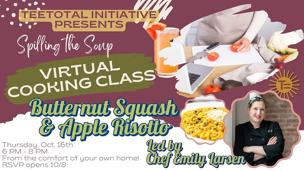 Virtual Risotto Cooking Class