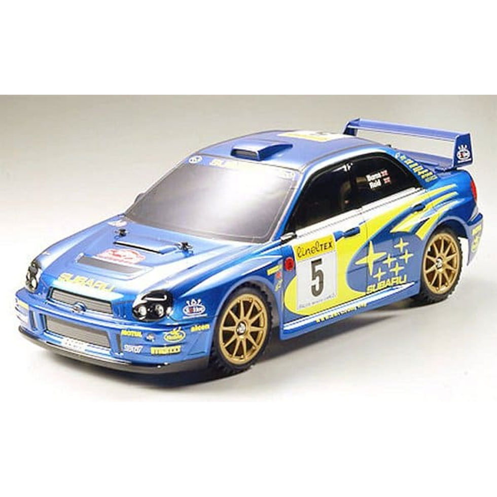 Tamiya – סובארו אימפרזה על שלט הנעת דלק 1/10