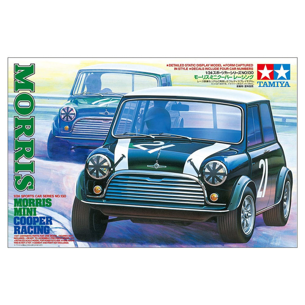 Tamiya – מכונית המרוץ Morris Mini Cooper Racing 1:24