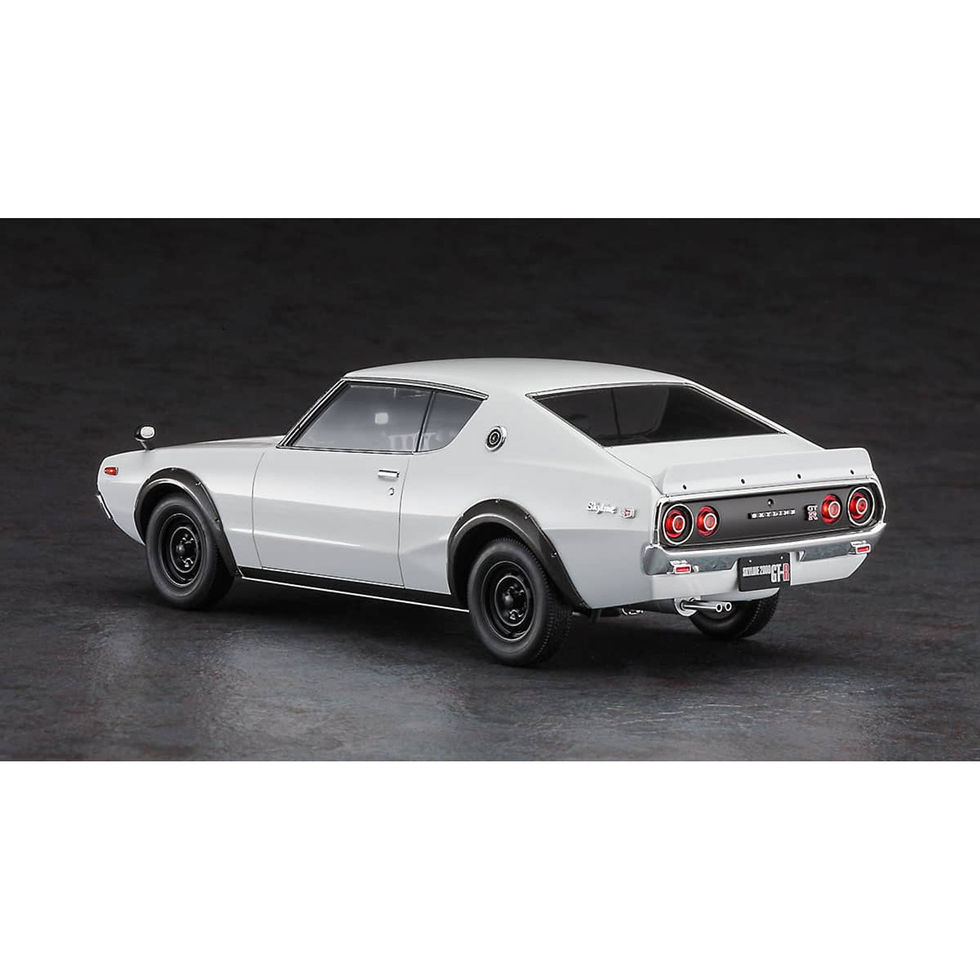 מודל להרכבה של מכונית ספורט קלאסית – Nissan Skyline 2000GT-R (KPGC110) 1973