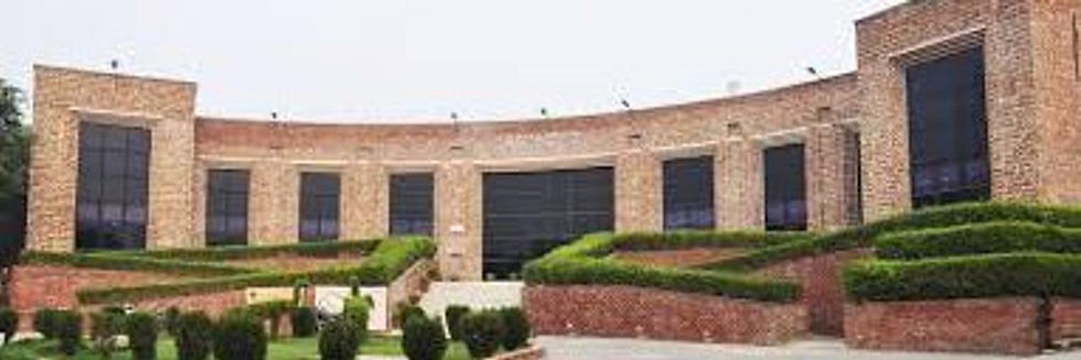 Jawaharlal Nehru University campus showing academic buildings and student areas