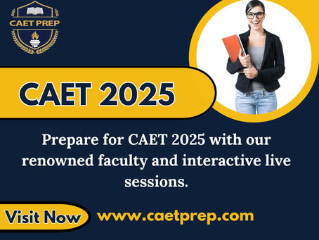 Achieve Top Ranks in CAET 2025 with CAETPREP's Premier Coaching