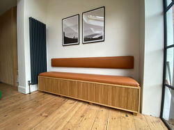 Bespoke Oak bench in Brighton