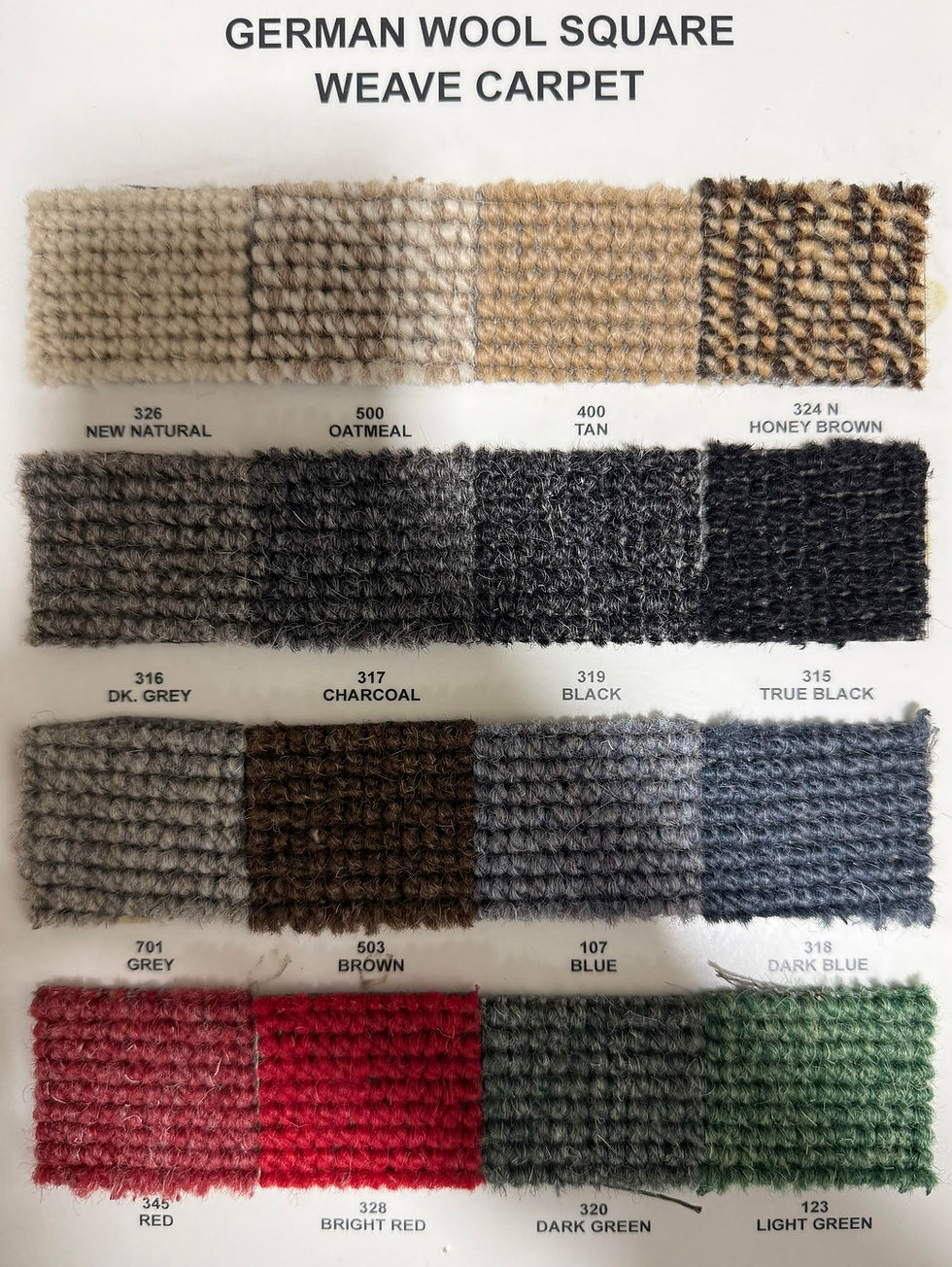 Thumbnail: German Square Weave Carpet Kit