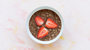 Chocolate Mixed Berry Overnight Oats