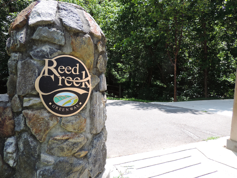 Reed Creek Greenway Entrance