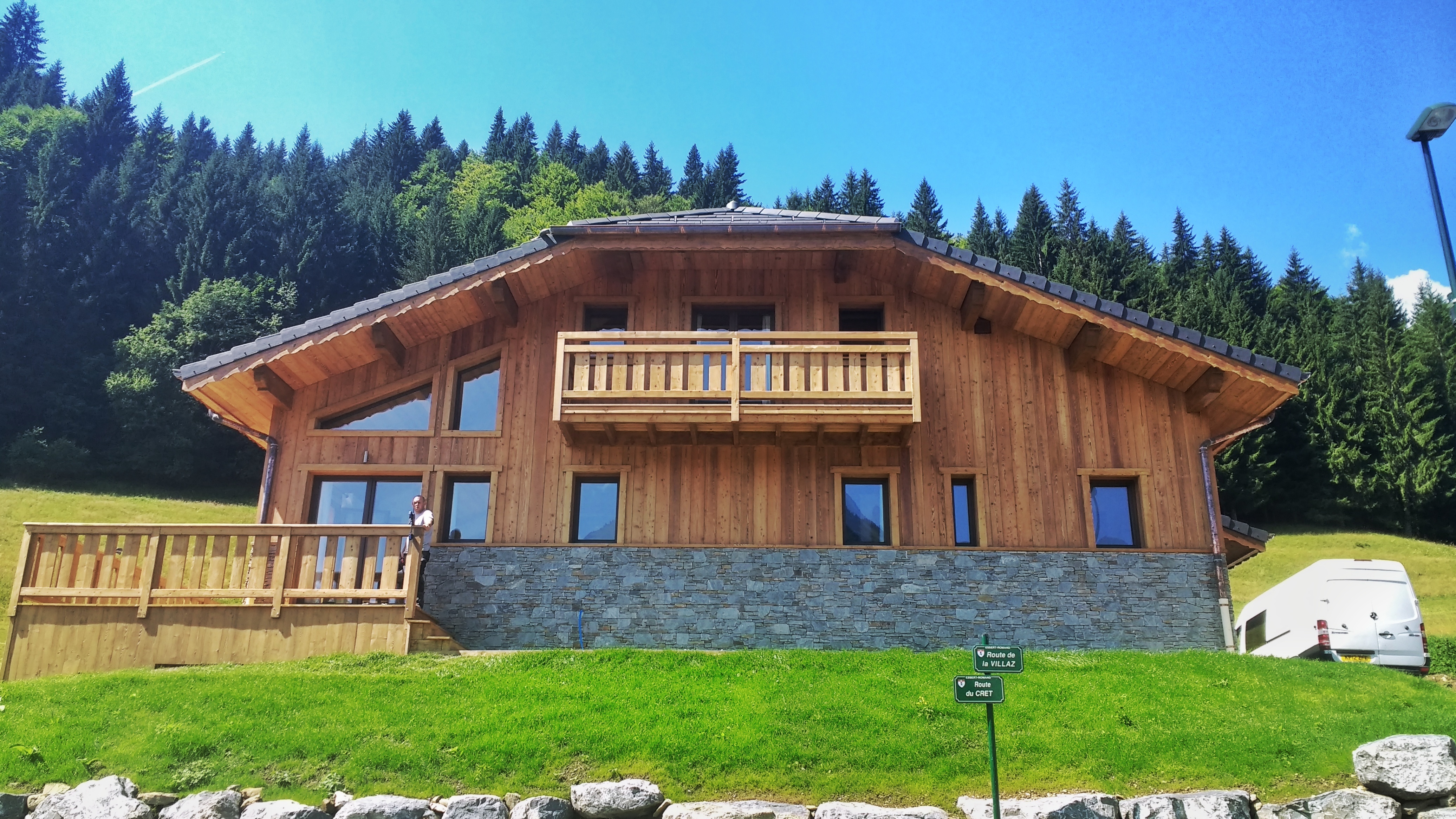 Morzine eco chalet build