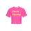 Thumbnail: Women’s Short Sleeve Cropped T-Shirt
