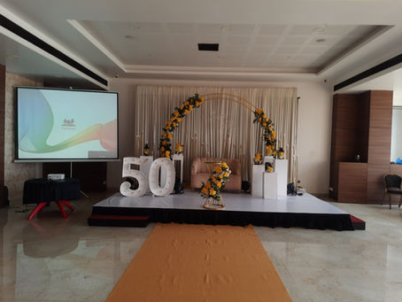 Projector Setup at Ronaldo Hall Kadamba Plateau Panjim Goa