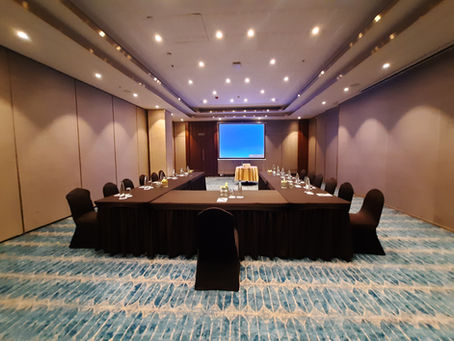 Projector Setup at Goa Marriott Miramar