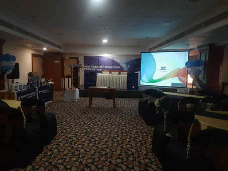 Projector Setup at Hotel Viva Margao