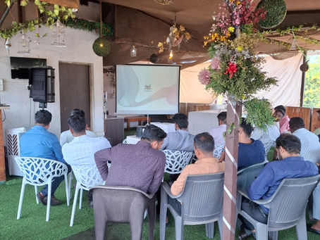 Projector & Sound Setup at The Terra Hotel Arpora Goa
