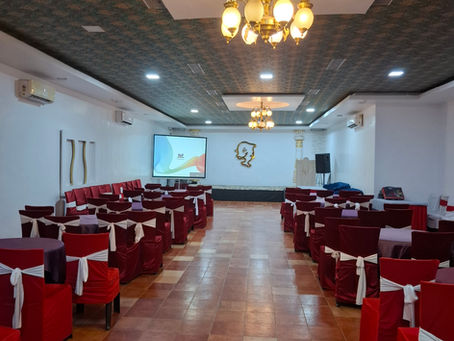 Projector Setup at Paradise Village Resort Calangute Goa