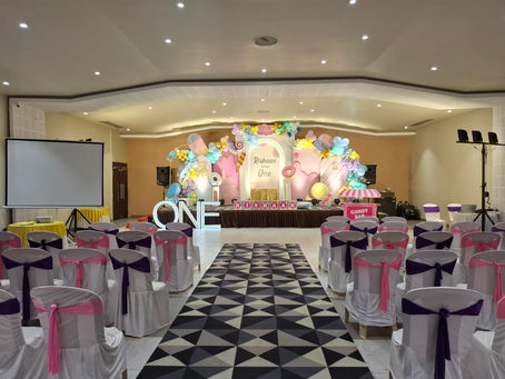 Projector Setup at Leela Gardens Thivim Colvale Goa