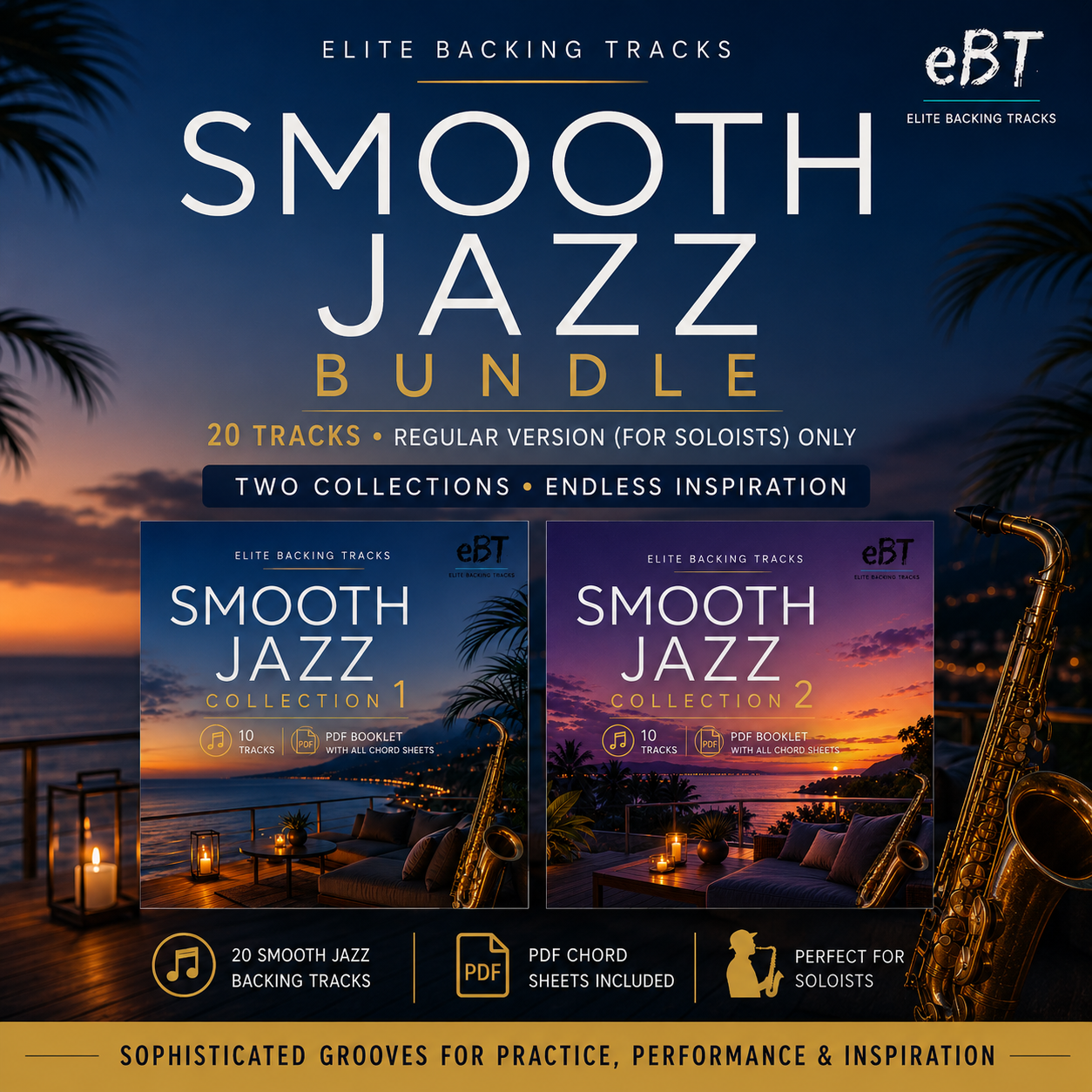 Smooth Jazz Bundle (Vol. 1 & Vol 2)
