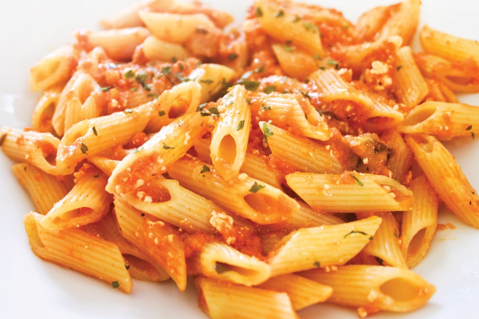 Arranged Food and Objects