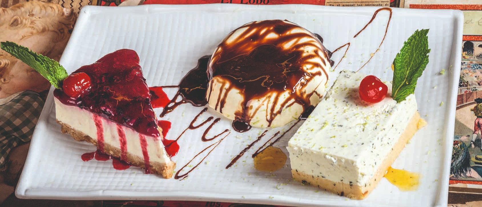 Arranged Food and Objects