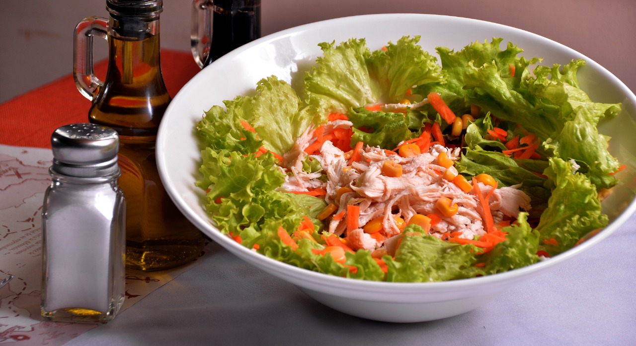 Arranged Food and Objects