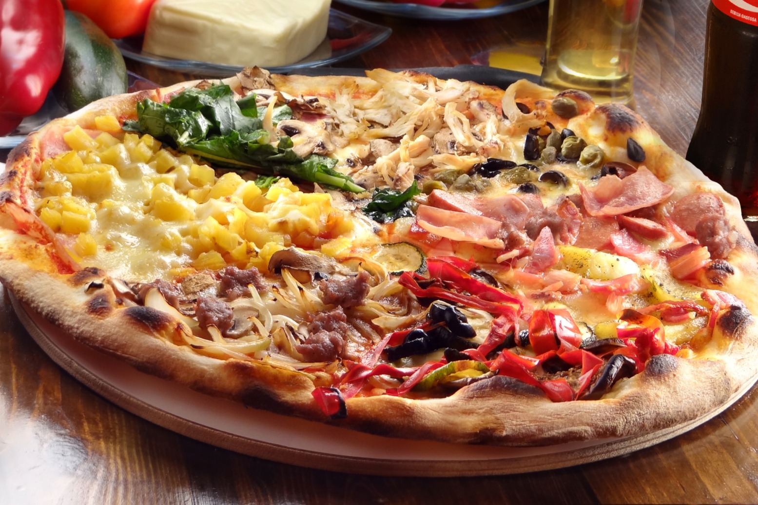 Arranged Food and Objects