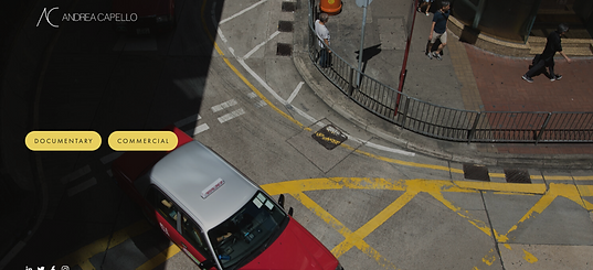 Matteo Rossi design - Andrea capello photographer logo design website