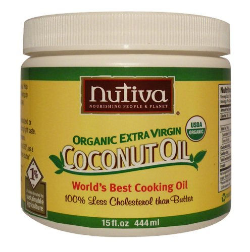 Nutiva 美國有機冷壓初榨椰子油 15oz/444ml