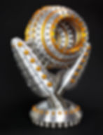 Machined Metal Sculpture 121